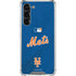 MLB New York Mets Jersey Alternate Galaxy S24 FE Clear Case